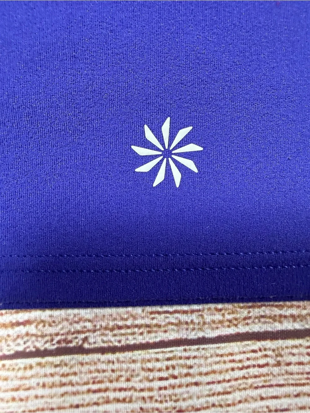 Athleta Bright Purple‎ High-Neck Conscious Crop Tank - Yoga, Workout, Athletic